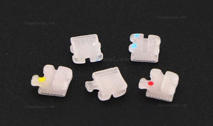 1Pack/20Pcs Dental Orthodontic Metal Brackets Braces Mini Roth 022 3 4 5 Hooks